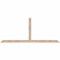 Ekena Millwork Portland Smooth Timber Gable Bracket, Douglas Fir, 84"W x 35"H x 1 1/2"D x 3 1/2"F, 10/12 Pitch GBW084X35X0204POR00SDF - alternate 1